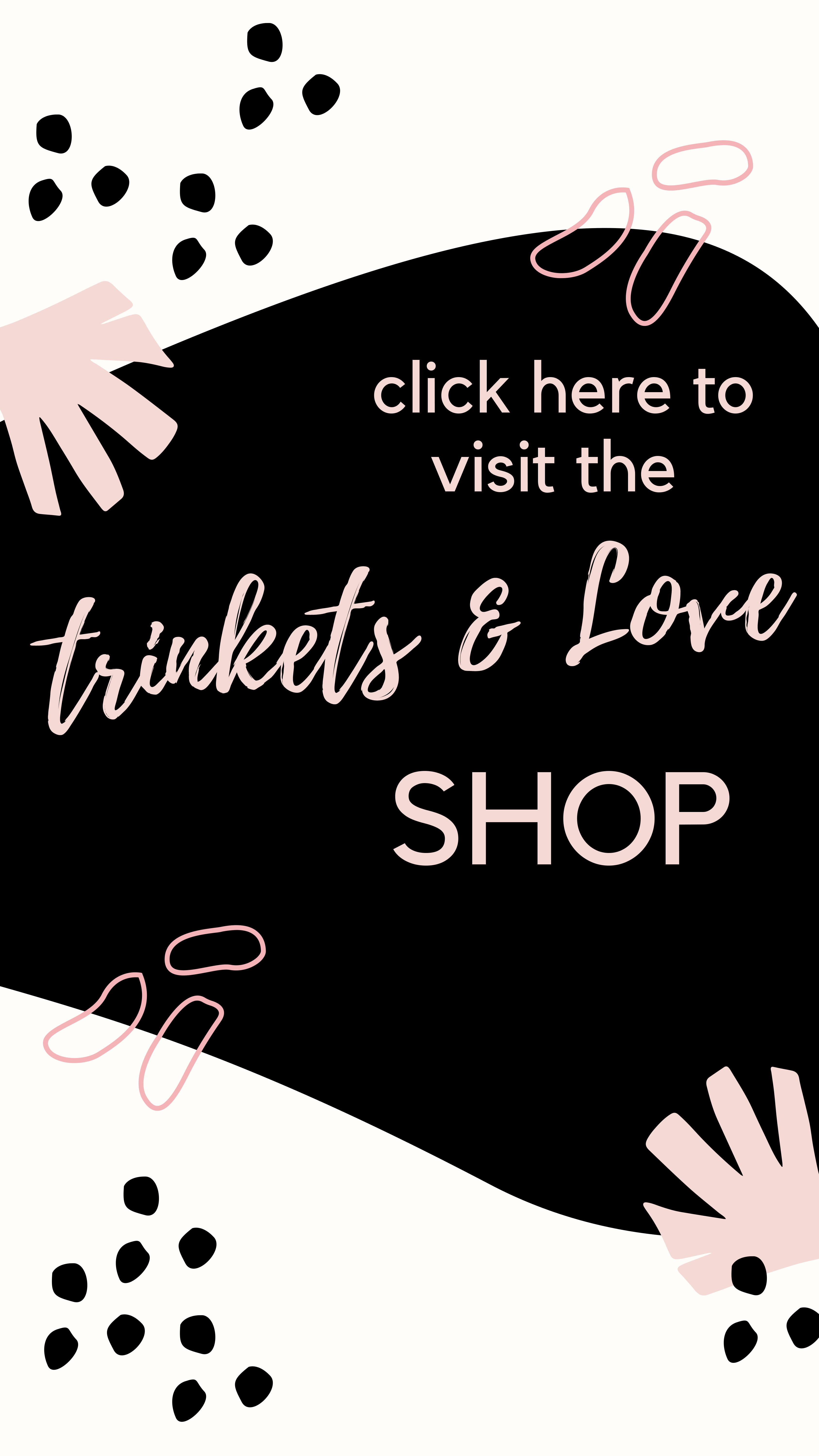 Trinkets and Love - Shop banner